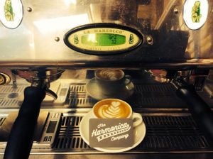 FB80 espresso machine at The Harmonica Company