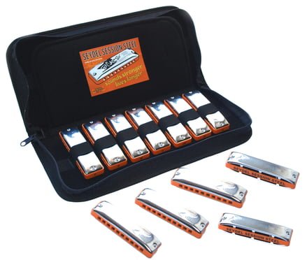 Seydel Session Steel Harmonica (Set of 12)