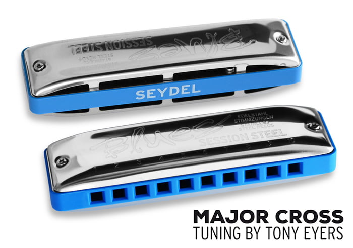 Seydel Session Steel Harmonica - Major Cross Tuning