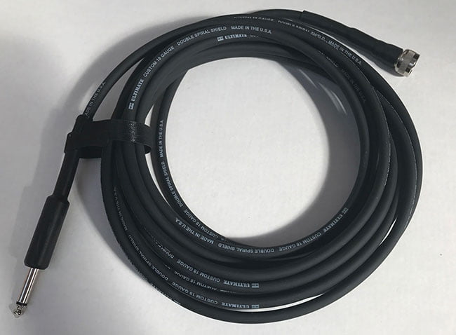 BlowsMeAway 20' Screw-On Mic Cable