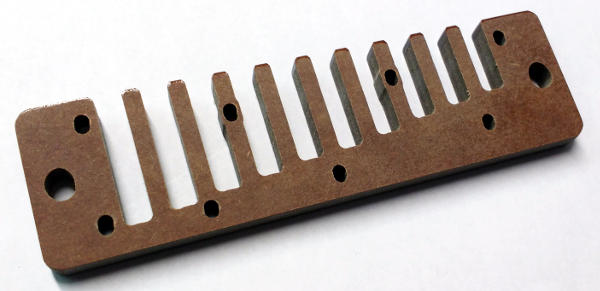 Andrew Zajac Custom Dark Comb - Seydel 1847 Harps